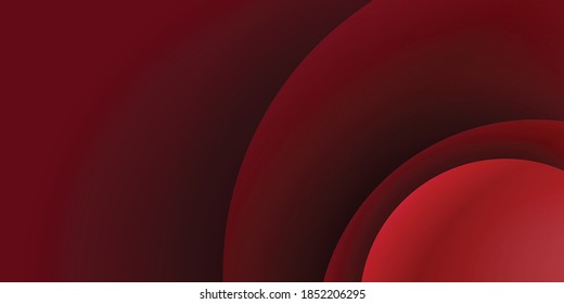 Moderna coincidencia de círculo rojo de color rojo superposición diseño abstracto del vector de fondo 3d para banner, presentación, plantilla de cubierta corporativa y mucho más
