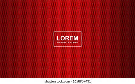 Modern Red metal texture background - sport background with red metal and black dot perfect for website background, template, backdrop