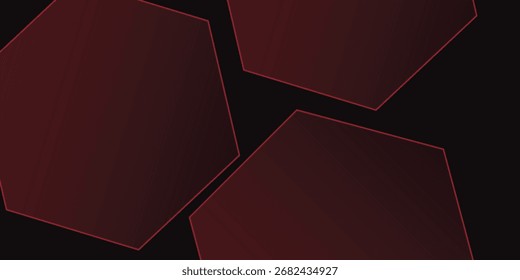 Modern red polygon elegant background vector illustration pattern