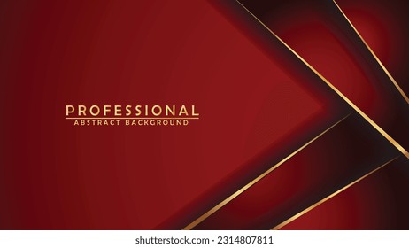 Modern red Professional background vector illustrator for company