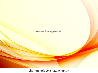 Vector de fondo de diseño de onda roja moderno