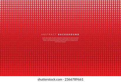 modern red and white abstract background design template