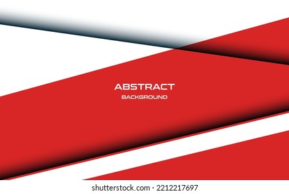 modern red white shadow a combination diagonal abstract background. eps10 vector