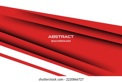 modern red white shadow a combination diagonal abstract background. eps10 vector