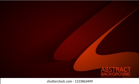  Modern RedCurve Vector Background 