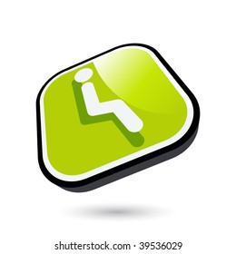 signo de relajación moderno