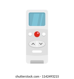 Modern remote control conditioner icon. Flat illustration of modern remote control conditioner vector icon for web isolated on white