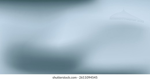 Modern render with fluid shapes and blue metallic reflections suitable for backgrounds abstract modern art simple