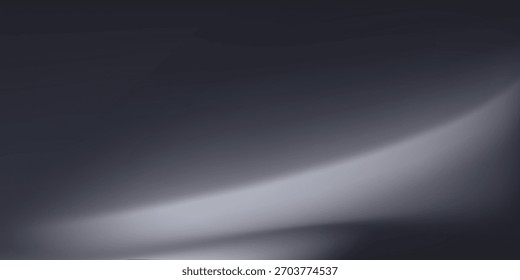 Renderização moderna de iluminado cinza colorido corredor arte moderna