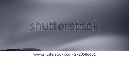 Modern render of illuminated gray colored corridor art modern. vector Eps 10
