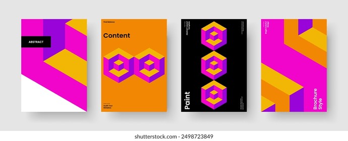 Modern Report Design. Abstract Banner Layout. Geometric Poster Template. Flyer. Book Cover. Brochure. Background. Business Presentation. Pamphlet. Leaflet. Portfolio. Newsletter. Advertising