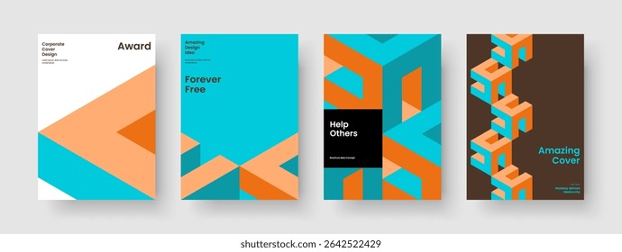Modern Report Design. Abstract Book Cover Template. Creative Brochure Layout. Flyer. Business Presentation. Poster. Background. Banner. Handbill. Brand Identity. Portfolio. Advertising. Newsletter