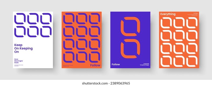 Diseño moderno de informes. Diseño de volante abstracto. Plantilla de presentación comercial aislada. Cartel. Cartel. Antecedentes. Folleto. Portada del libro. Folleto. Boletín informativo. Cartera. Billete. Catálogo