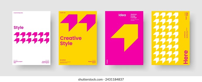 Modern Report Design. Abstract Flyer Layout. Geometric Background Template. Poster. Business Presentation. Brochure. Banner. Book Cover. Brand Identity. Catalog. Pamphlet. Magazine. Newsletter