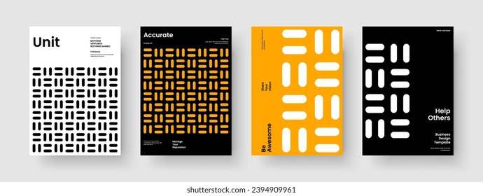 Diseño moderno de informes. Plantilla de póster abstracto. Diseño de folleto aislado. Presentación de negocios. Cartel. Volante. Portada del libro. Antecedentes. Cuaderno. Cartera. Boletín informativo. Identidad de marca. Diario