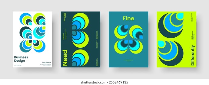 Diseño de informe moderno. Diseño de portada de libro creativo. Plantilla de folleto aislado. Anuncio. Antecedentes. Presentación de Negocios. Volante. Cartel. Panfleto. Identidad de marca. Diario. Boletín informativo. Manual