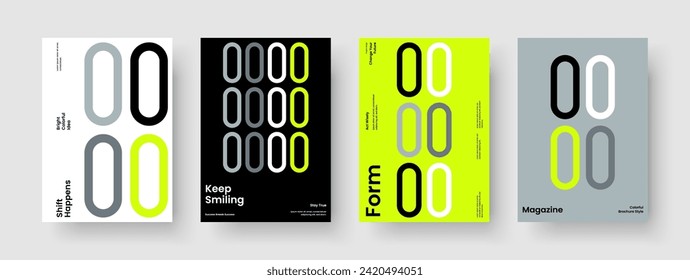 Diseño moderno de informes. Diseño de volante creativo. Plantilla de presentación comercial aislada. Portada del libro. Cartel. Folleto. Cartel. Antecedentes. Cartera. Identidad de marca. Folleto. Folleto. Boletín
