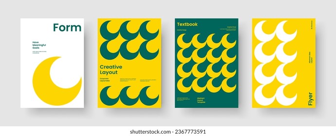 Modern Report Design. Geometric Background Layout. Abstract Book Cover Template. Banner. Business Presentation. Flyer. Poster. Brochure. Portfolio. Catalog. Pamphlet. Notebook. Brand Identity