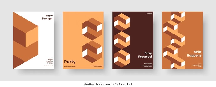 Diseño de informe moderno. Plantilla de póster aislado. Diseño de folleto abstracto. Volante. Presentación empresarial. Antecedentes. Portada del libro. Pancarta. Catálogo. Cuaderno. Diario. Publicidad. Cartera