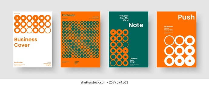 Modern Report Design. Isolated Poster Template. Abstract Book Cover Layout. Banner. Brochure. Flyer. Business Presentation. Background. Notebook. Handbill. Pamphlet. Brand Identity. Advertising