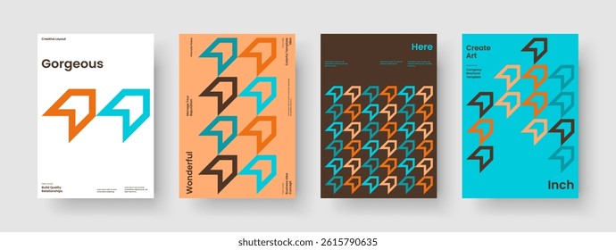 Modern Report Layout. Abstract Book Cover Template. Geometric Flyer Design. Background. Banner. Brochure. Poster. Business Presentation. Advertising. Newsletter. Catalog. Journal. Leaflet. Handbill