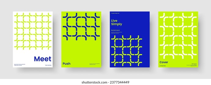 Modern Report Layout. Abstract Brochure Design. Isolated Banner Template. Background. Flyer. Poster. Business Presentation. Book Cover. Brand Identity. Portfolio. Handbill. Magazine. Advertising