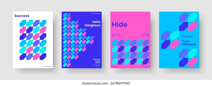 Modern Report Layout. Abstract Flyer Design. Isolated Business Presentation Template. Background. Poster. Book Cover. Banner. Brochure. Handbill. Leaflet. Pamphlet. Magazine. Journal. Catalog