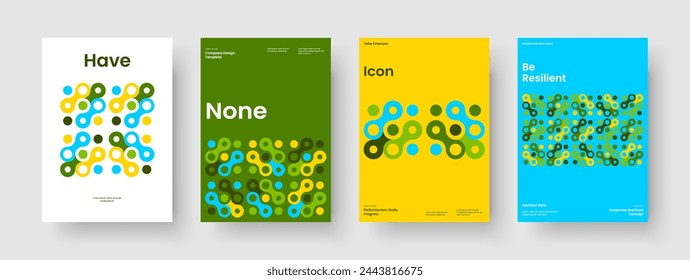 Modern Report Layout. Abstract Poster Design. Isolated Book Cover Template. Flyer. Brochure. Business Presentation. Banner. Background. Notebook. Advertising. Magazine. Journal. Leaflet. Portfolio