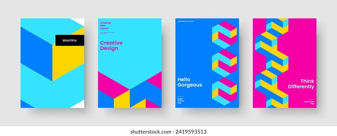 Modern Report Layout. Geometric Background Template. Creative Banner Design. Flyer. Brochure. Book Cover. Poster. Business Presentation. Newsletter. Portfolio. Handbill. Pamphlet. Brand Identity