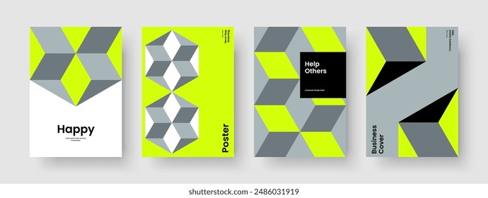 Modern Report Layout. Geometric Background Design. Creative Business Presentation Template. Book Cover. Poster. Brochure. Flyer. Banner. Portfolio. Journal. Newsletter. Pamphlet. Advertising