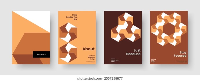 Modern Report Layout. Geometric Background Template. Abstract Brochure Design. Banner. Book Cover. Business Presentation. Poster. Flyer. Advertising. Portfolio. Pamphlet. Magazine. Notebook