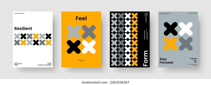 Modern Report Layout. Geometric Book Cover Design. Abstract Brochure Template. Flyer. Business Presentation. Poster. Background. Banner. Catalog. Journal. Newsletter. Handbill. Portfolio. Notebook
