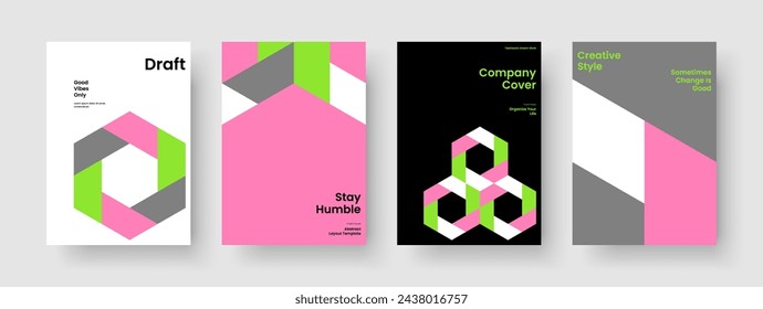 Modern Report Layout. Geometric Book Cover Design. Abstract Poster Template. Banner. Brochure. Flyer. Background. Business Presentation. Portfolio. Newsletter. Pamphlet. Brand Identity. Notebook