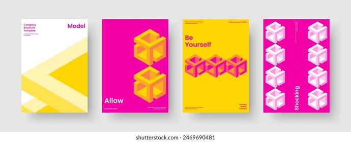 Modern Report Layout. Geometric Brochure Template. Isolated Poster Design. Banner. Book Cover. Flyer. Business Presentation. Background. Portfolio. Journal. Notebook. Magazine. Leaflet. Handbill