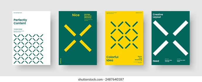 Modern Report Layout. Geometric Poster Template. Creative Brochure Design. Book Cover. Business Presentation. Flyer. Banner. Background. Newsletter. Notebook. Advertising. Leaflet. Handbill