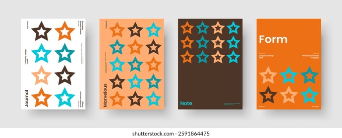 Modern Report Layout. Isolated Background Design. Geometric Book Cover Template. Flyer. Banner. Brochure. Business Presentation. Poster. Catalog. Journal. Portfolio. Brand Identity. Magazine