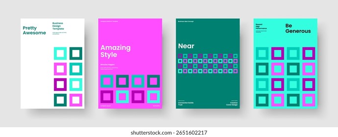 Modern Report Layout. Isolated Business Presentation Template. Geometric Book Cover Design. Background. Flyer. Brochure. Banner. Poster. Brand Identity. Newsletter. Advertising. Catalog. Leaflet