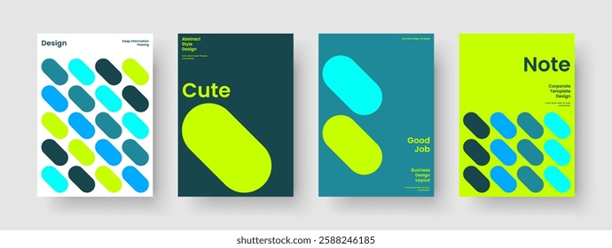 Modern Report Layout. Isolated Flyer Design. Abstract Banner Template. Background. Poster. Business Presentation. Book Cover. Brochure. Advertising. Leaflet. Magazine. Journal. Pamphlet. Notebook