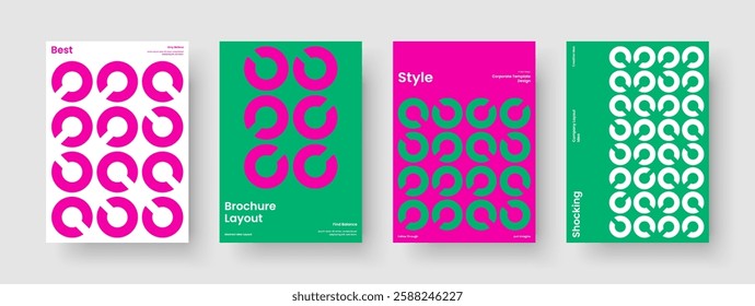 Modern Report Layout. Isolated Poster Template. Geometric Business Presentation Design. Flyer. Book Cover. Brochure. Background. Banner. Leaflet. Pamphlet. Notebook. Magazine. Catalog. Portfolio