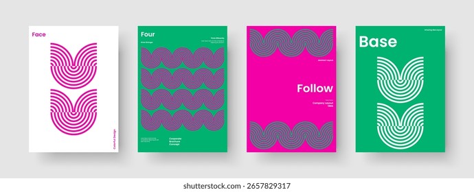 Modelo de Relatório Moderno. Projeto de Panfleto Abstrato. Layout de cartaz isolado. Faixa. Histórico. Apresentação de negócios. Brochura. Capa de Livro. Diário. Publicidade. Catálogo. Identidade da marca. Panfleto