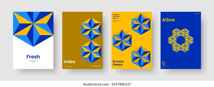 Modern Report Template. Creative Brochure Design. Isolated Background Layout. Banner. Flyer. Book Cover. Poster. Business Presentation. Handbill. Journal. Advertising. Magazine. Leaflet. Notebook