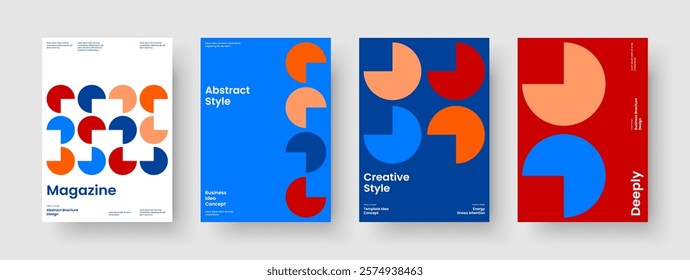 Modern Report Template. Creative Brochure Layout. Geometric Banner Design. Background. Book Cover. Flyer. Poster. Business Presentation. Catalog. Leaflet. Newsletter. Handbill. Magazine. Portfolio