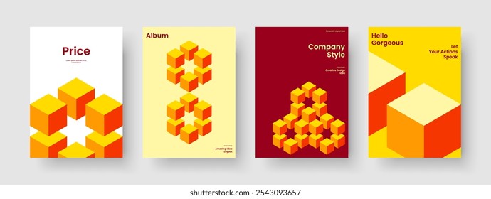 Modern Report Template. Creative Flyer Layout. Isolated Brochure Design. Business Presentation. Banner. Poster. Book Cover. Background. Portfolio. Catalog. Handbill. Advertising. Magazine. Leaflet