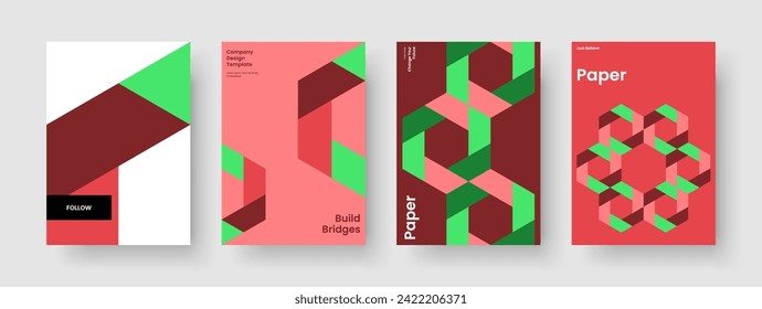Modern Report Template. Geometric Banner Design. Isolated Flyer Layout. Brochure. Background. Poster. Book Cover. Business Presentation. Pamphlet. Magazine. Handbill. Portfolio. Advertising