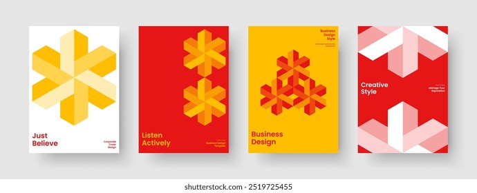 Modern Report Template. Geometric Flyer Design. Abstract Background Layout. Banner. Book Cover. Poster. Business Presentation. Brochure. Leaflet. Pamphlet. Portfolio. Catalog. Brand Identity