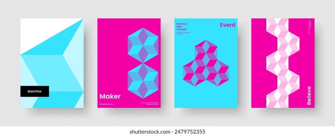 Modern Report Template. Isolated Banner Design. Geometric Background Layout. Flyer. Book Cover. Brochure. Business Presentation. Poster. Notebook. Handbill. Magazine. Brand Identity. Portfolio