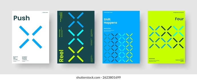 Modern Report Template. Isolated Banner Layout. Creative Business Presentation Design. Flyer. Background. Book Cover. Brochure. Poster. Magazine. Pamphlet. Portfolio. Advertising. Brand Identity