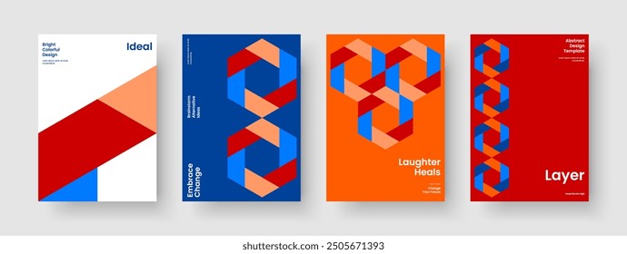 Modern Report Template. Isolated Book Cover Design. Abstract Flyer Layout. Brochure. Background. Poster. Banner. Business Presentation. Handbill. Brand Identity. Catalog. Pamphlet. Journal
