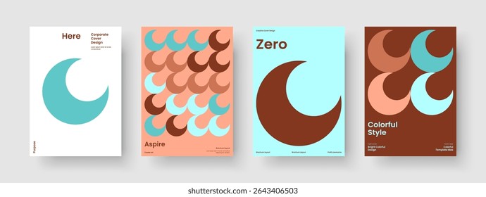 Modern Report Template. Isolated Business Presentation Layout. Geometric Book Cover Design. Flyer. Banner. Poster. Brochure. Background. Leaflet. Brand Identity. Journal. Portfolio. Handbill