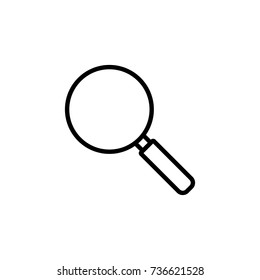 Modern research line icon. Premium pictogram isolated on a white background. Vector illustration. Stroke high quality symbol. Research icon in modern line style.